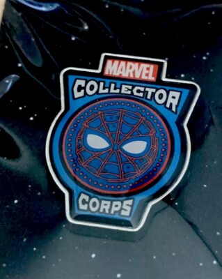 Red And Blue Spider-Man Pin from Funko Marvel Collectors Corps Exclusive Box