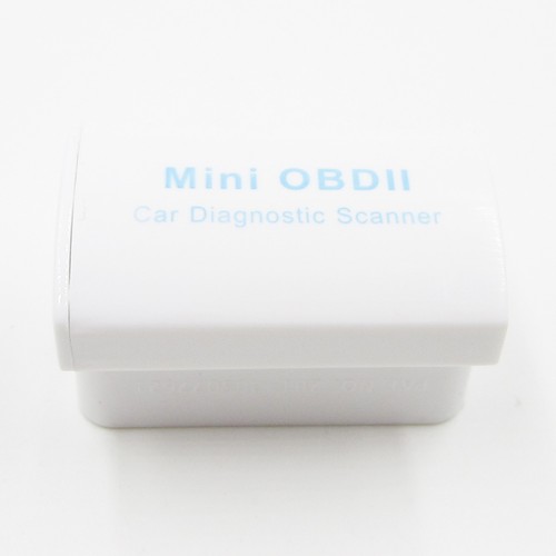 OBDII Mini OBD2 scanner de diagnostic de voiture détecteur testeur Bluetooth blanc - Photo 1 sur 4