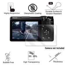 High Definition Anti-Shatter 9H Tempered Glass Screen Protector fits Ricoh GR3X
