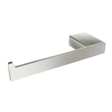 ICO Bath V3024 Volkano Cinder Wall Mounted Euro Toilet Paper Holder, Brushed Nic