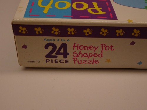 Vintage Disney Winnie the Pooh Children's HONEY POT Jigsaw Puzzles Tigger Piglet - Picture 5 of 8
