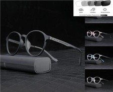 TR90 Round Photochromic Reading Glasses Sunglasses Presbyopic 0 6.0 Strength