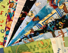 100 Cotton MARCUS,ANDOVER,WILMINGTON FABRIC Assorted Prints for Sewing/Quilting