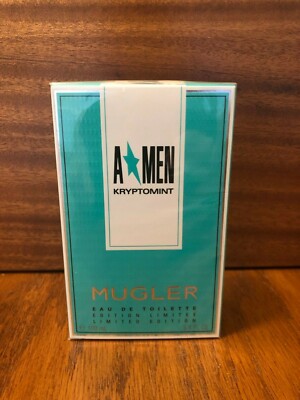 NIB THIERRY MUGLER KRYPTOMINT AMEN EDT 100ml 3.4 oz 100% AUTHENTIC