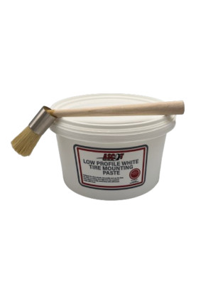 MURPHY'S ASCOT 2167 WHITE TIRE MOUNTING EURO PASTE 8 POUND W/ BRUSH