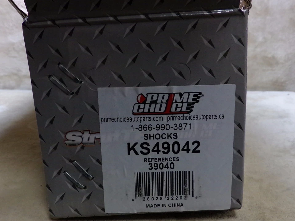 NUEVO Par de 2 Amortiguadores Traseros StrutTek 1999 2009 Volvo S80 S70 V60 Prime Choice KS49042 Foto 2 de 4