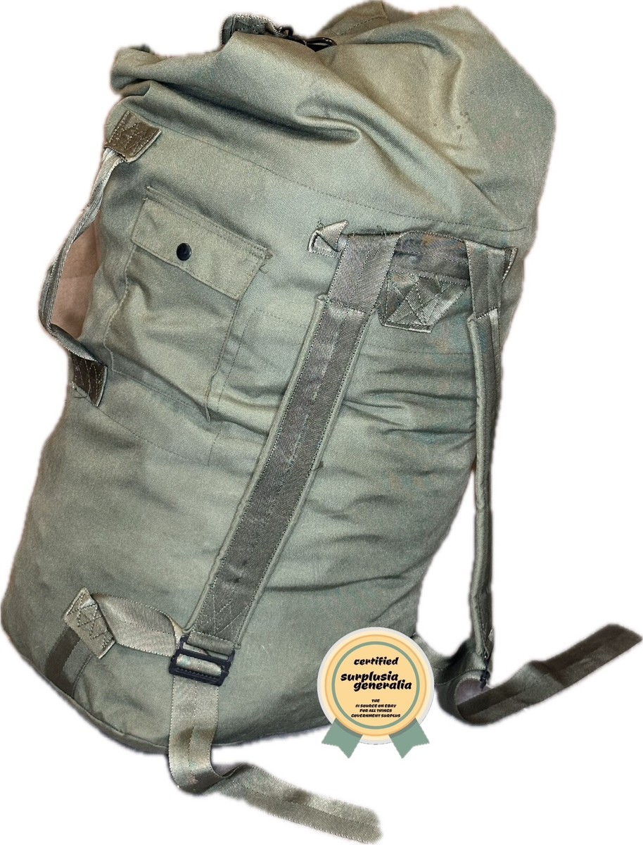 US Army Issue Top Loading Duffle/Deployment Bag! OD/Green