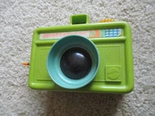 Vintage Mattel Chatter Pal Toy Camera 1972 Collectible Pull String Talking
