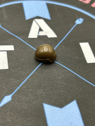 GI Joe ARAH. 1983 Battle Gear Accessory Pack 1. Brown Helmet