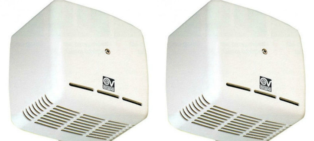 2 x Vortice 11966 Ariett LL T Centrifugal Extractor Fans with Timer