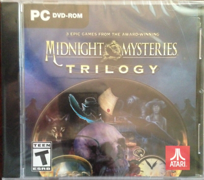 Midnight Mysteries Trilogy (PC, 2018) New, Award Winning Games