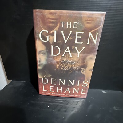 SIGNED - 1st Edition The GIVEN DAY by Dennis Lehane (2008, HC Mylar DJ) Boston
