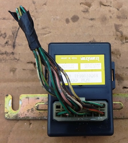 8970716641 04 E STEUERGERÄT ISUZU OPEL CAMPO MODELL 1991 02 MOTOR 4JG2-T GEBR...