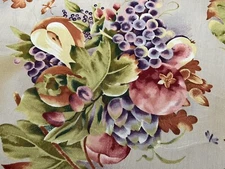Cotton Fabric Fruit Tuscany Collection 2003s By In the Beginning 44”x 44”820