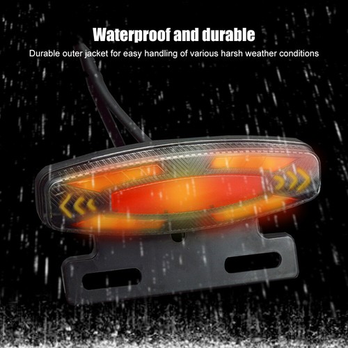 4 in 1 E-Bike LED Headlight & Tail Light 24V-48V Horn Turn Signal Switch Parts - Picture 14 of 25