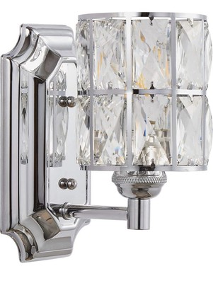 Dazzling bling wall sconce New Doraimi 1 Light Crystal Wall Sconce Lighting With Chrome Finish Modern Bling Ebay Dazzling bling wall sconce New Doraimi 1 Light Crystal Wall Sconce Lighting With Chrome Finish Modern Bling Ebay