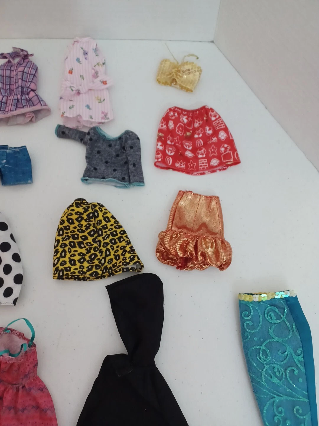  vintage barbie disney doll clothes dress jacket cape shorts pants