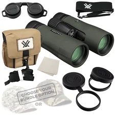 Vortex Optics DB-215 Diamondback HD 10x42 Binocular with Free Hat Bundle