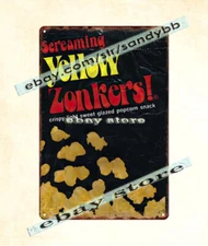 1970s Screaming Yellow Zonkers metal tin sign metal poster wall decor