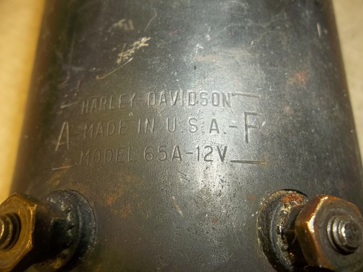 Harley Davidson Model 65A-12V Generator *FREE SHIPPING* | eBay
