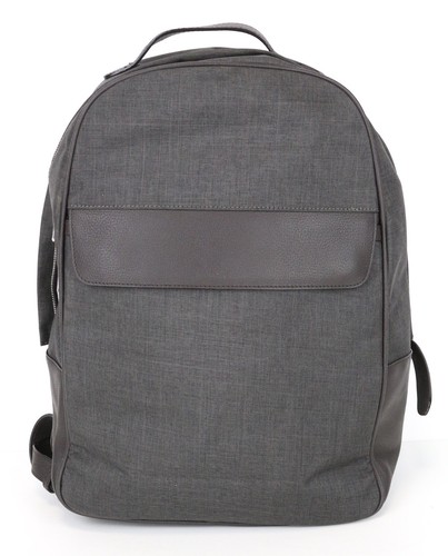 SUITSUPPLY Men Bag One Size Brown Calf Leather Detail Backpack Adjustable Smart