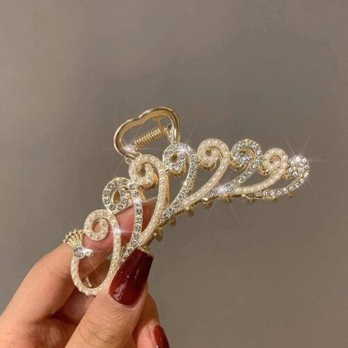 Metal Hair Claw Vintage Hair Clips For Women Barrette Hairpin Hair Crab Hair