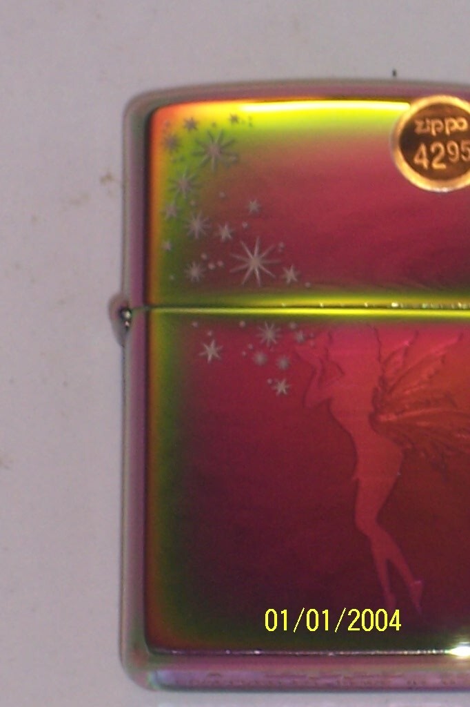 New Zippo made in USA Windproof Oil Lighter 69162 Tinkerbell