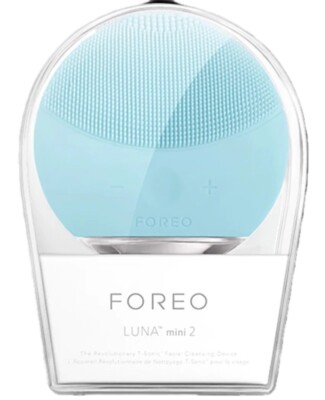 FOREO LUNA mini 2 Hi-tech Facial Cleansing Device for Everyone with Case and Tag