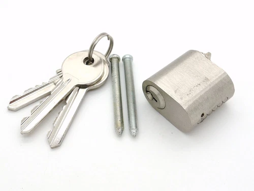 Scandinavian Oval Lock Barrel – External Cylinder for Assa Ruko Style Doors