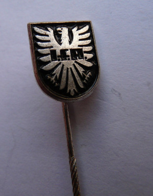 Unbekannte deutsche Anstecknadel Abzeichen. Gemarkt DESCHLER MÜNCHEN 90 (859)