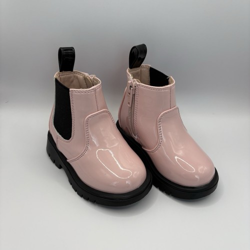 Gap Girls Toddler Azalea Pink Rain Boots Size 4 New Without Tags - Picture 3 of 9