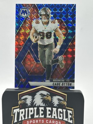 2025 Panini Mosaic - Cade Otton #211 Tampa Bay Buccaneers BLUE MOSAIC PRIZM /99