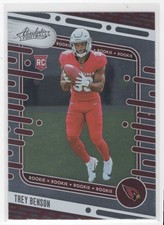 #161 Trey Benson 2024 Panini Absolute RC Arizona Cardinals