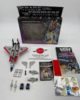 1984 Starscream Complete With Box G1 Transformers Jet Plane Figure