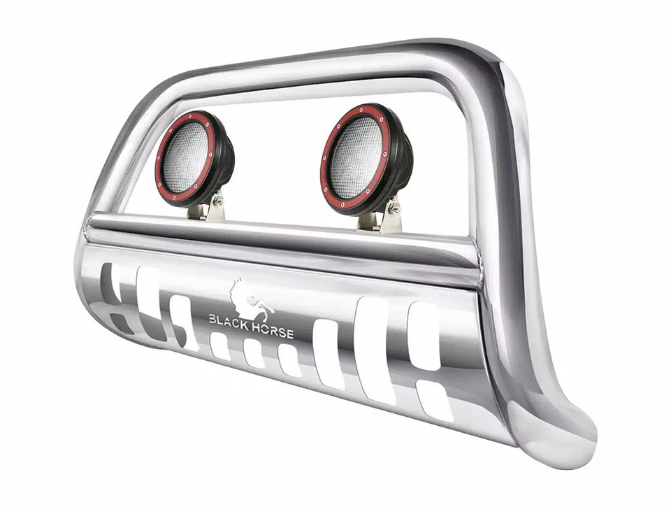 Black Horse Stainless Steel Bull Bar BB2561-SP Fits 98-03 Mercedes-Benz ML320 - Image 3 of 3