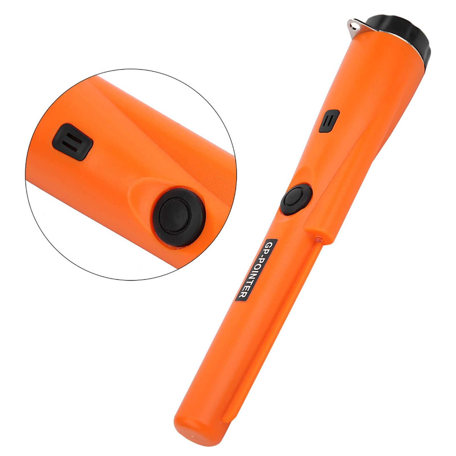 Handheld Metal Detector Pinpointer Gold Search Underwater Use Faux Leather Case