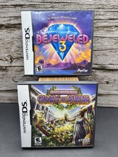 Bejeweled 3 & Cradle of Athena Jewel Master DS Games Nintendo Swap Puzzle