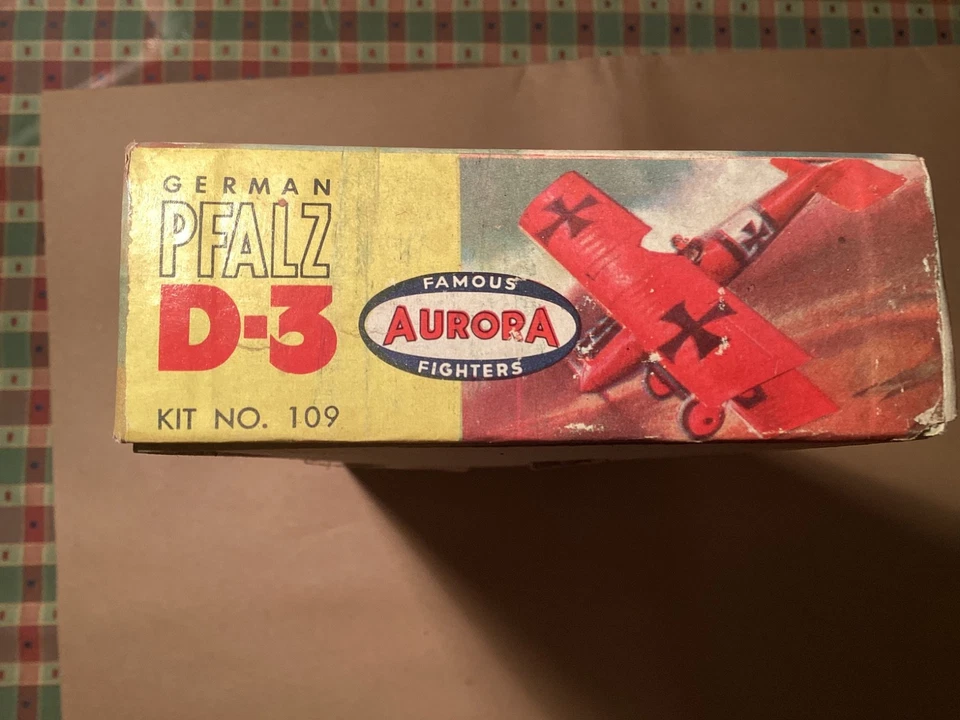 Aurora  German Pfalz D-3.   aereo anni ‘60 - Immagine 3 di 4