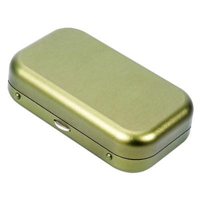Premium Aluminum Hand Rolled Cigarette Case | Waterproof Crushproof Matte Met...