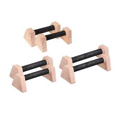 2 stück Push-up Bars Steht für Männer Holz Kraft Training Handstand Blöcke