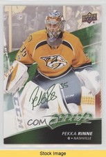 2017-18 Upper Deck MVP Green Script Pekka Rinne #103 READ i9l