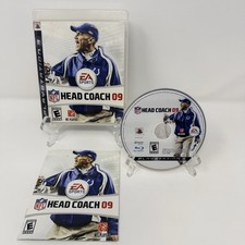 NFL Head Coach 09 PS3 Complete CIB Tested