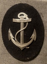 WWII WW2 KRIEGSMARINE WEHRMACHT MILITARY GERMAN NAVY NAVAL RANK RATING BADGE