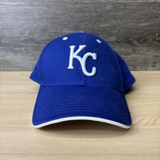 Kansas City Royals Hat Cap Snap Back Kids Royal Blue White MLB Baseball Youth