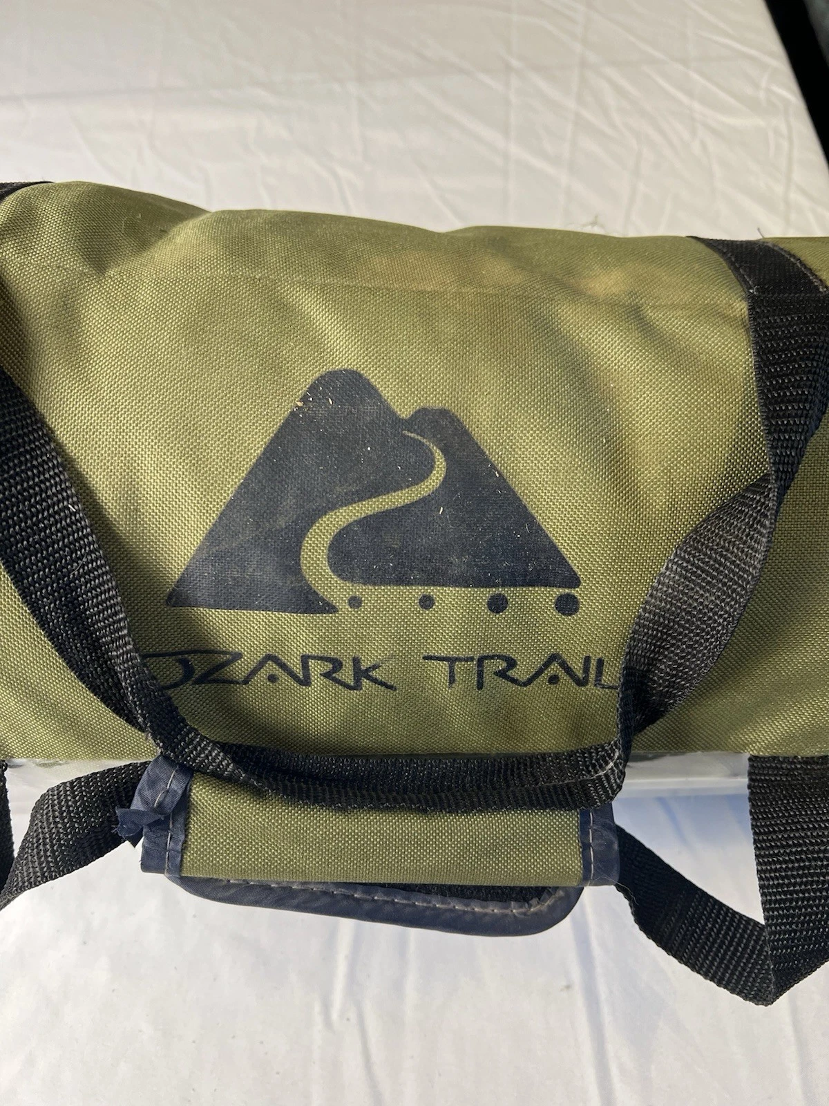 Ozark Trail Camping Tent Polyester Green Blue with Carry Bag