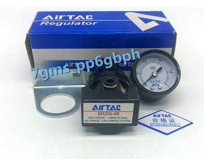 1 PCS NEW IN BOX AIRTAC pressure regulator SR200-08 *uq