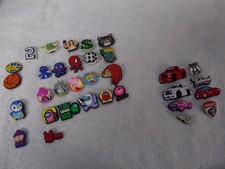 Crocs Shoe Charms 30 Star Wars Pokemon Chevy Truck Gamer DeLorean Spiderman