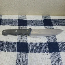 Black Angus II Chef's Knife Molybdenum Vanadium Stainless 6" Made In Taiwan 