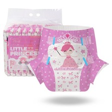 CutiePlusU Disposable Diapers 10 Pieces Protective Underwear Absorbent Briefs...