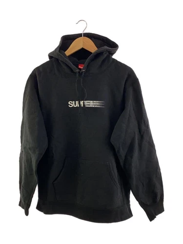 Supreme Felpa con Cappuccio L Cotone Nero 23SS MOTION LOGO
